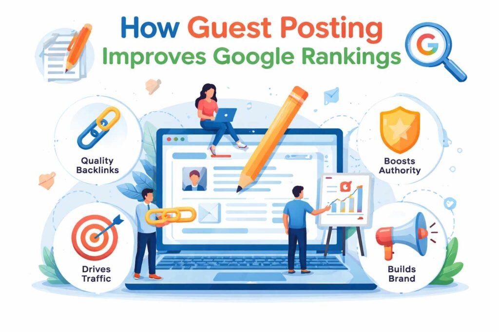 How Guest Posting Improves Google Rankings How Guest Posting Improves Google Rankings