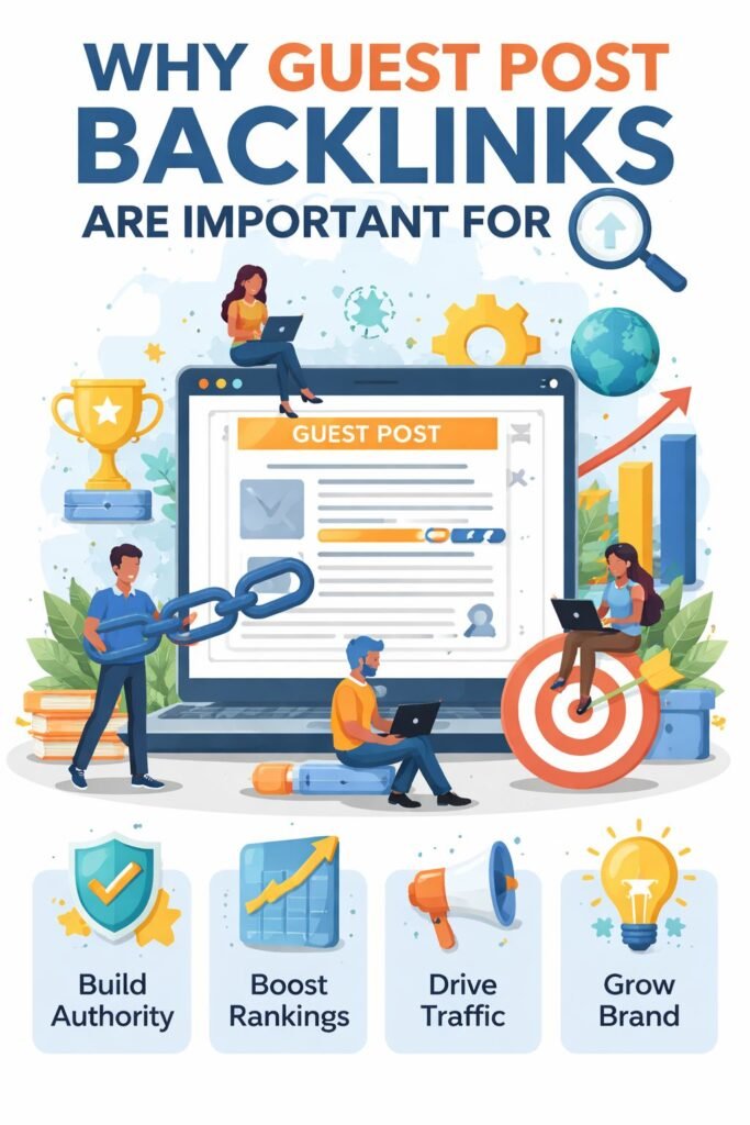 Why Guest Post Backlinks Are Important for SEO